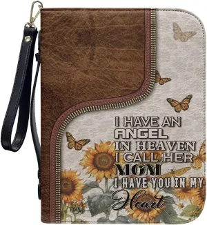 Bible Cover Bible Case for Women Print Bible Case Bible Bag Portable Book Cover Bible Carrying Case for Study