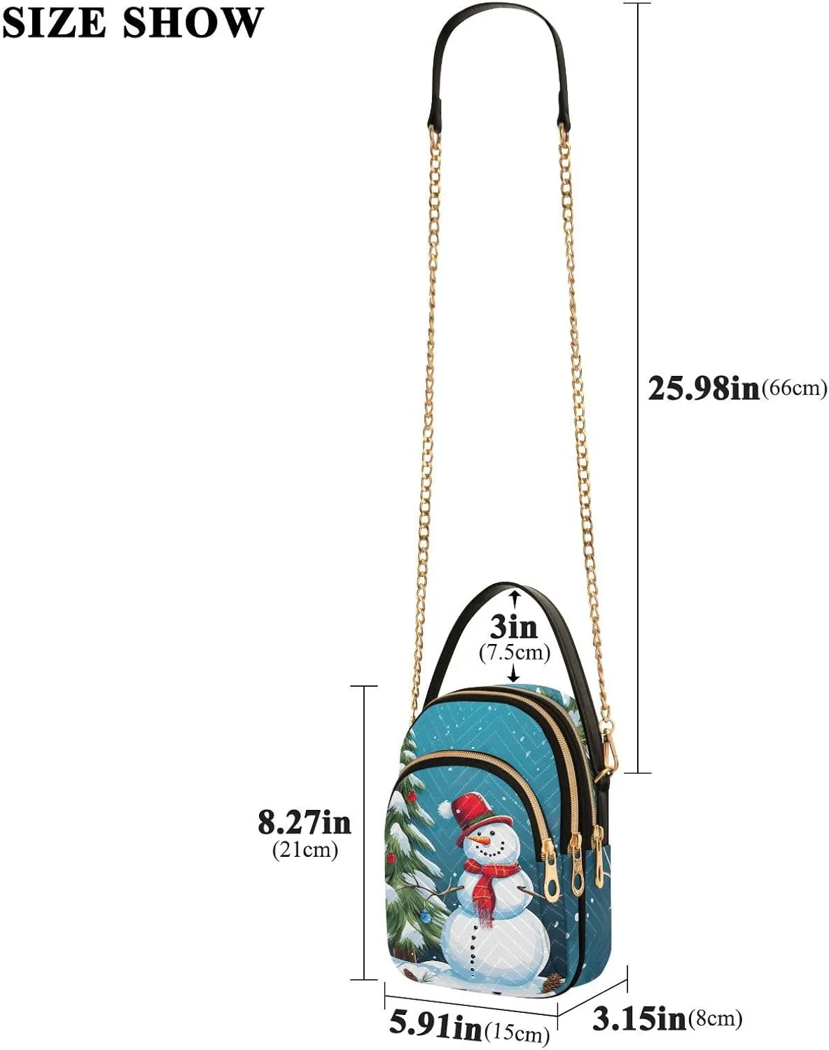 Black and Beige Plaid Handbag Crossbody with Removable Strap, Fashion Crossbody Bags for Women