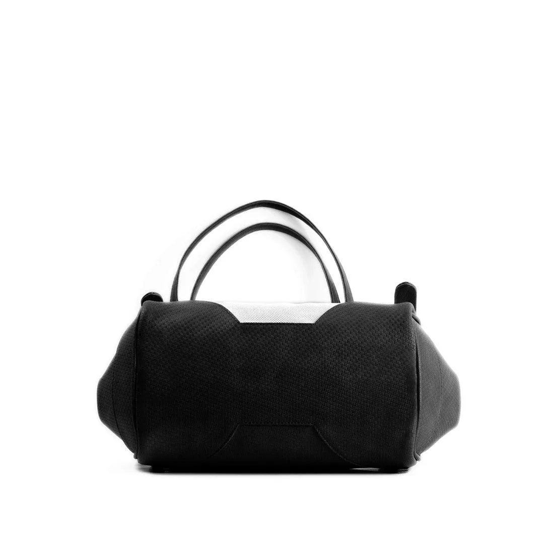 Black Leather Tote Bag marquise