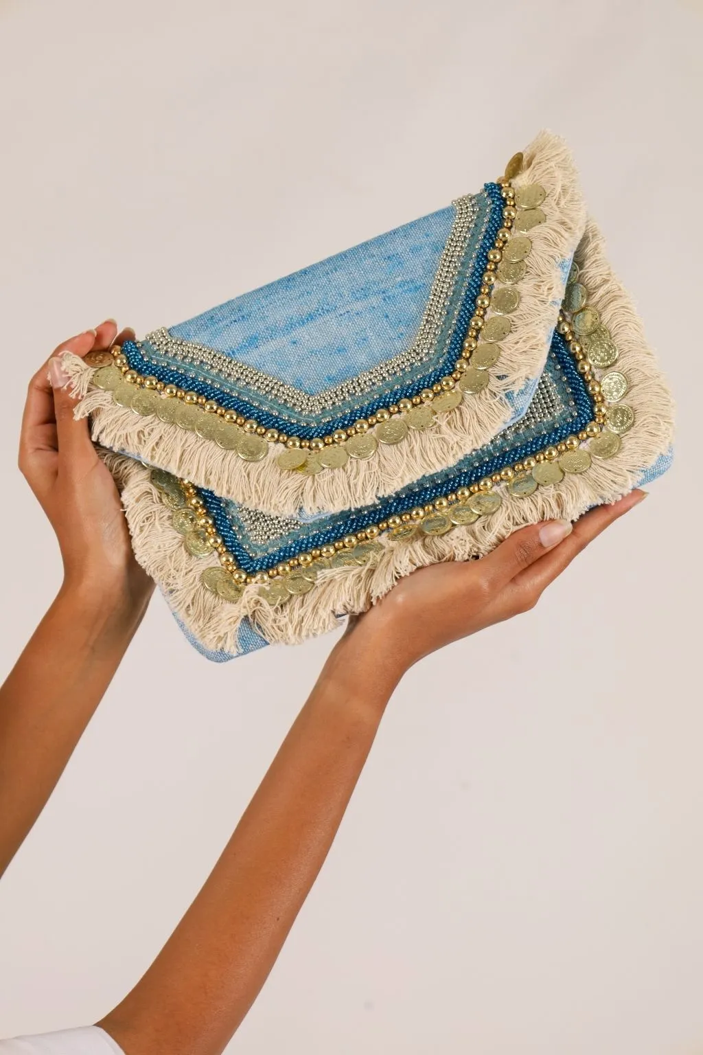 Blue Banjara Sling Bag