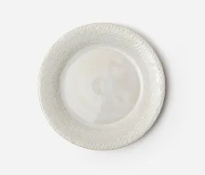 Blue Pheasant Vivienne Cream Patine Raffia Dinner Plate