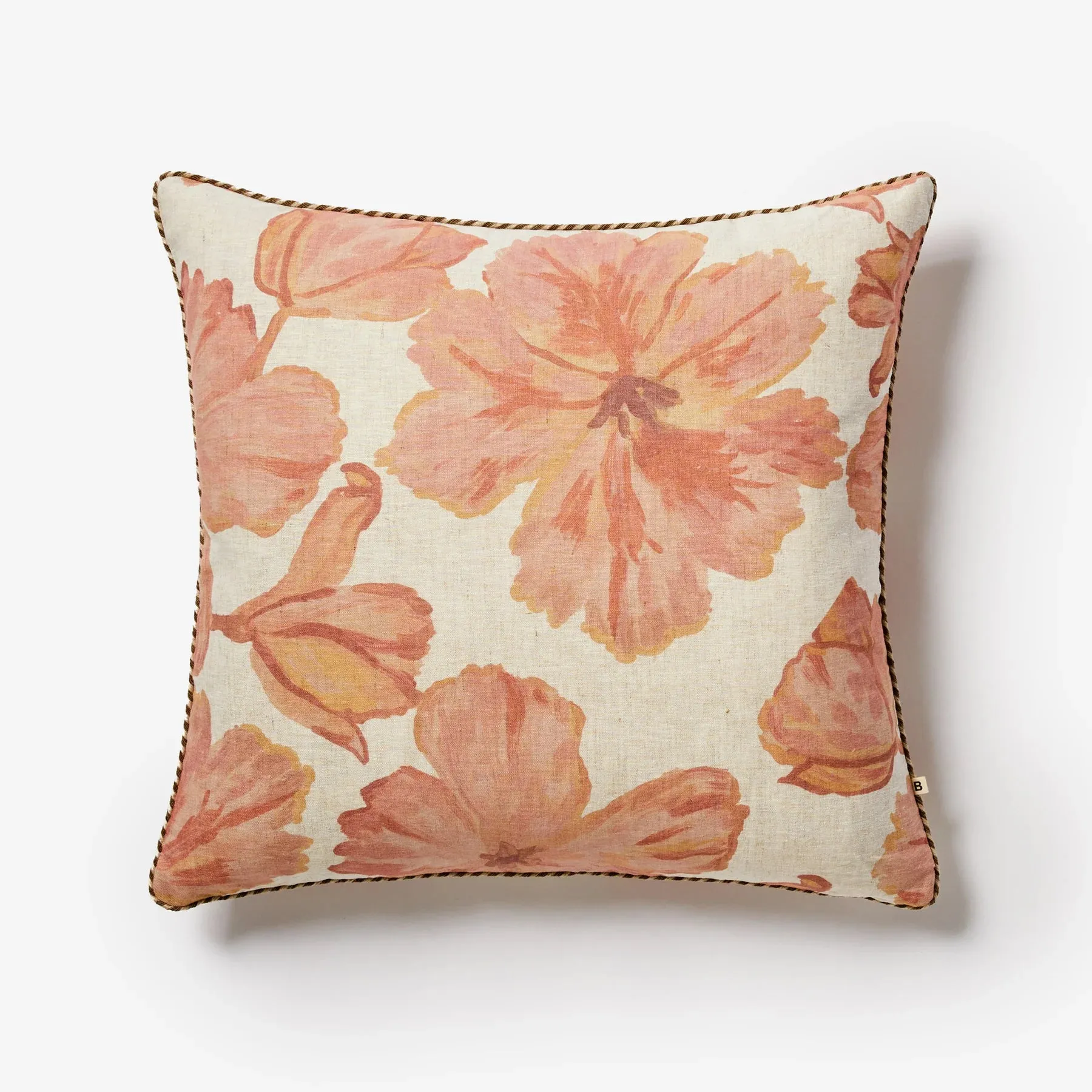 Bonnie & Neil Tulip Pale Pink Cushion 60cm