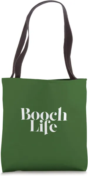 Booch Life Kombucha Drink Lover Fermented Probiotic Print Tote Bag