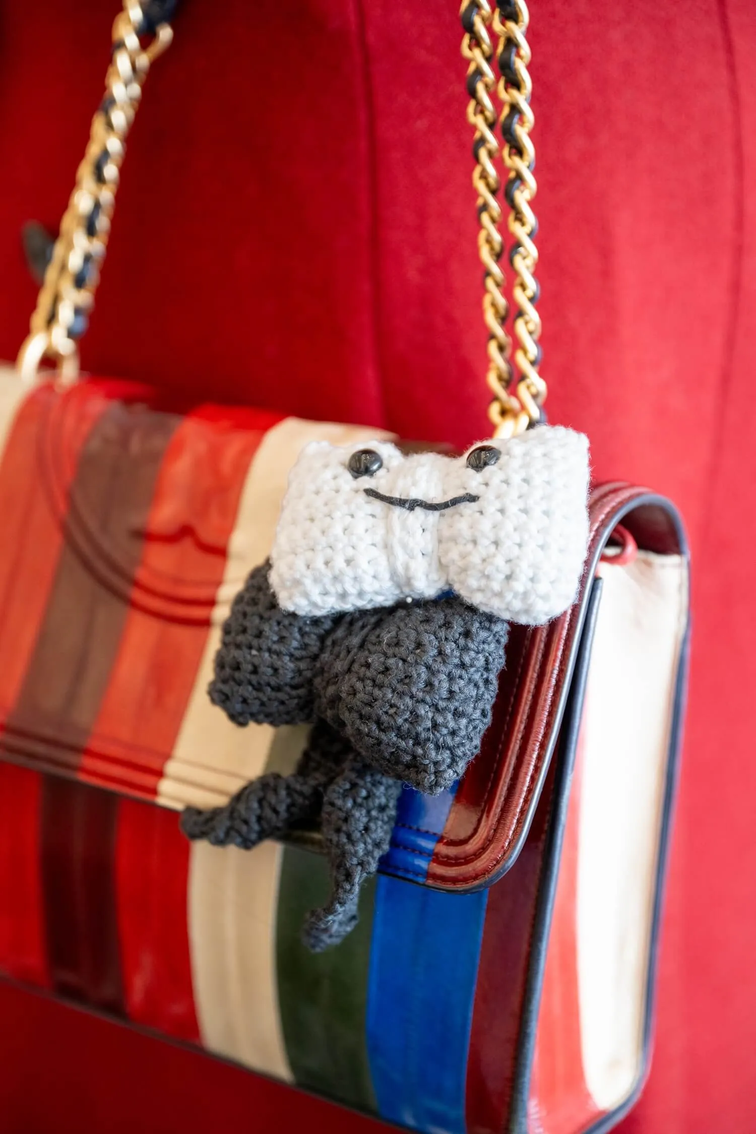 Bow Bag Charms (Crochet)