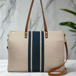 Brilliance | Striped Tote Bag