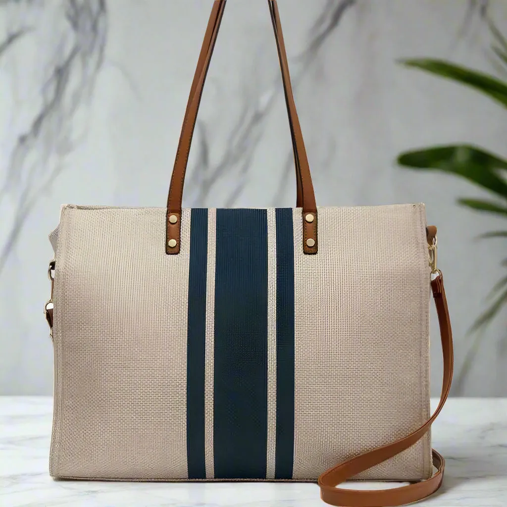 Brilliance | Striped Tote Bag
