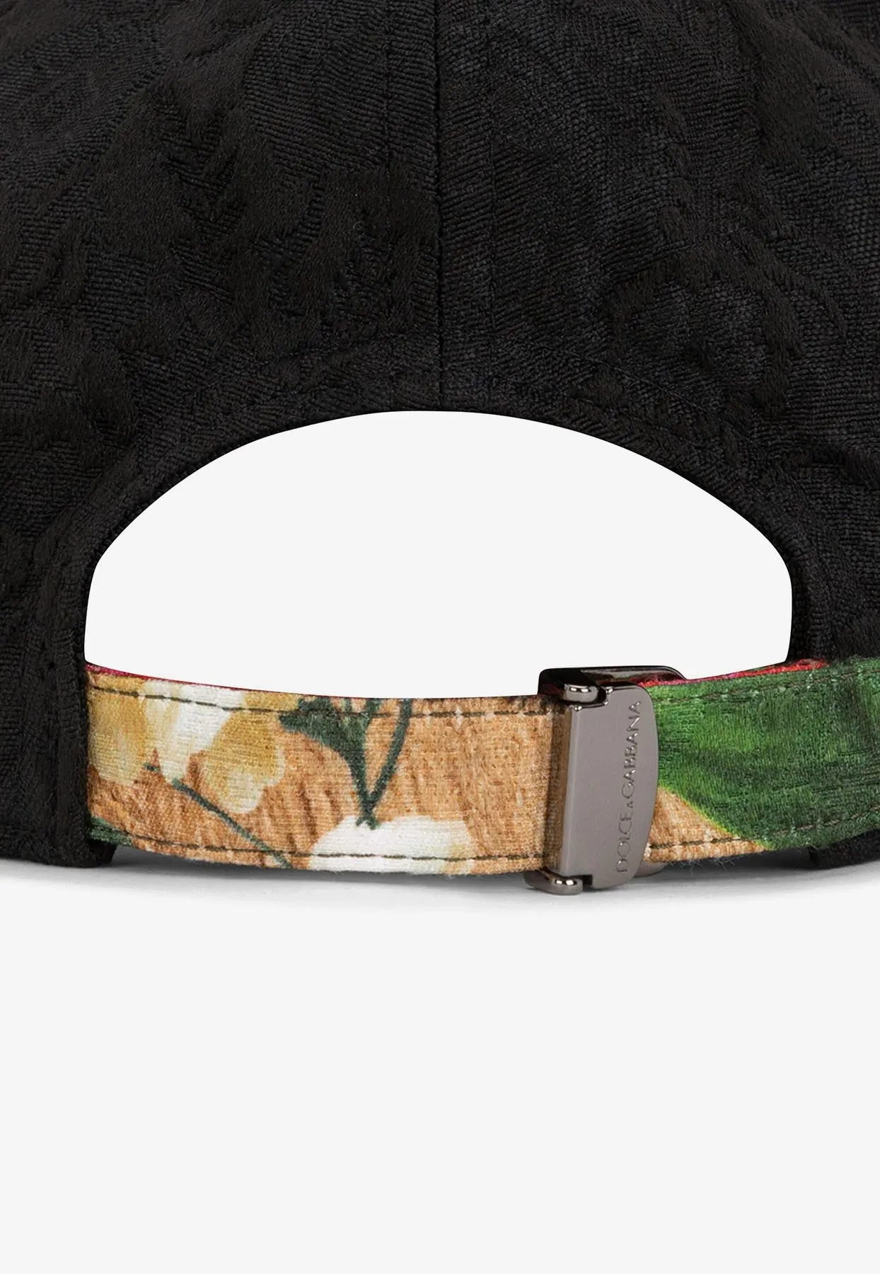 Brocade Baseball Cap with DG Embroidery