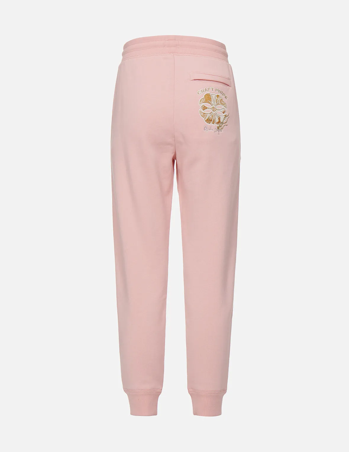 Brocade Kamon Appliqué Sweatpants
