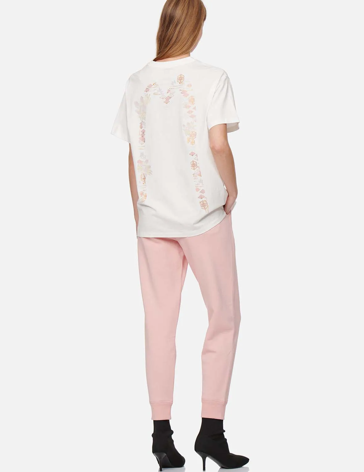 Brocade Kamon Appliqué Sweatpants