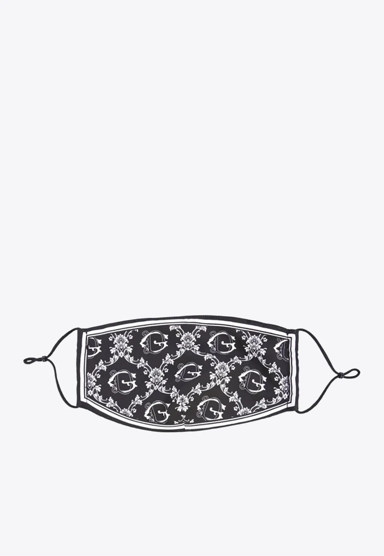 Brocade Print Poplin Face Mask