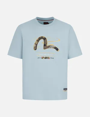Brocade Seagull Appliqué Regular Fit T-shirt