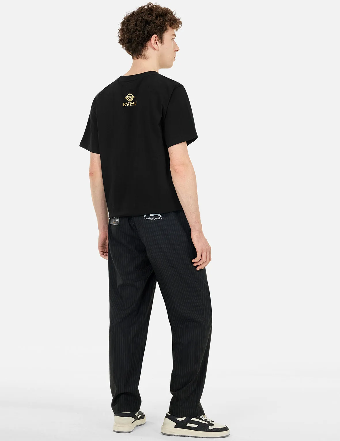 Brocade Seagull Appliqué Regular Fit T-shirt