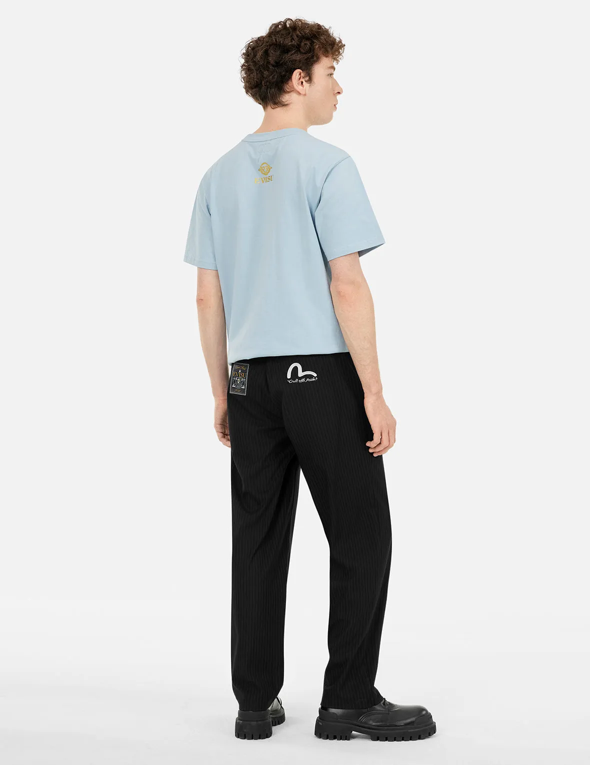 Brocade Seagull Appliqué Regular Fit T-shirt