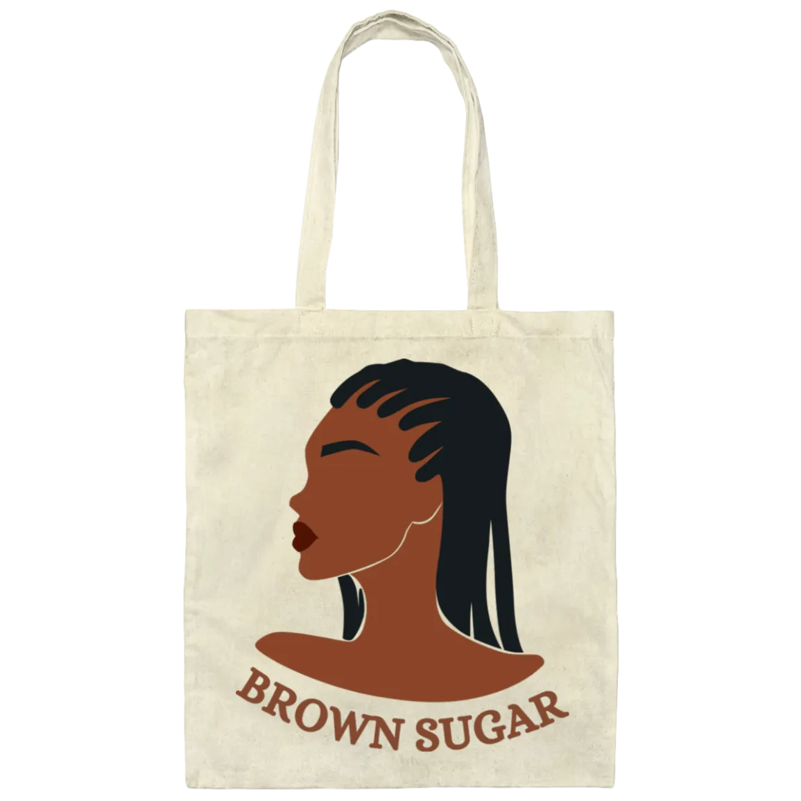 Brown Sugar Canvas Tote Bag