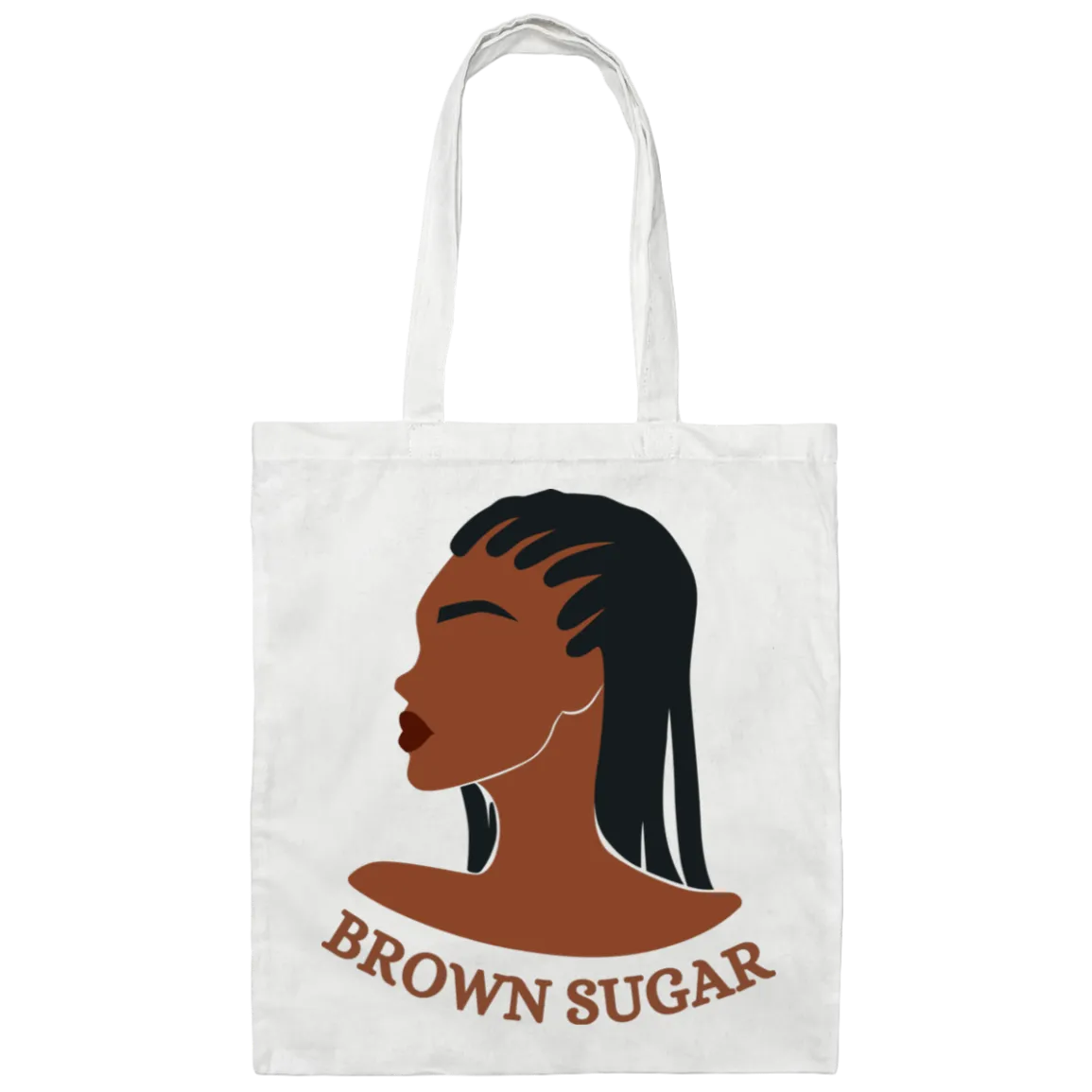 Brown Sugar Canvas Tote Bag