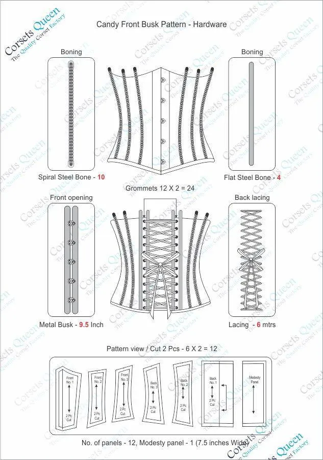 Bryena Underbust Corset