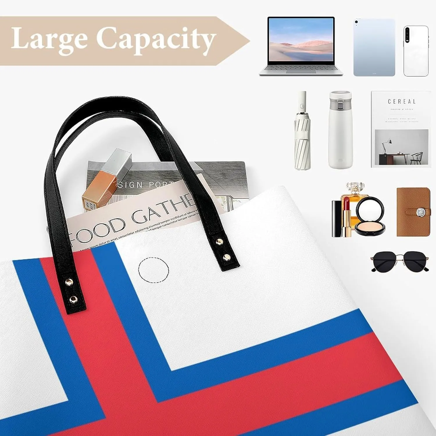 Buryatia Flag Women's Stylish Leather Handbag Spacious Tote for Everyday Essentials