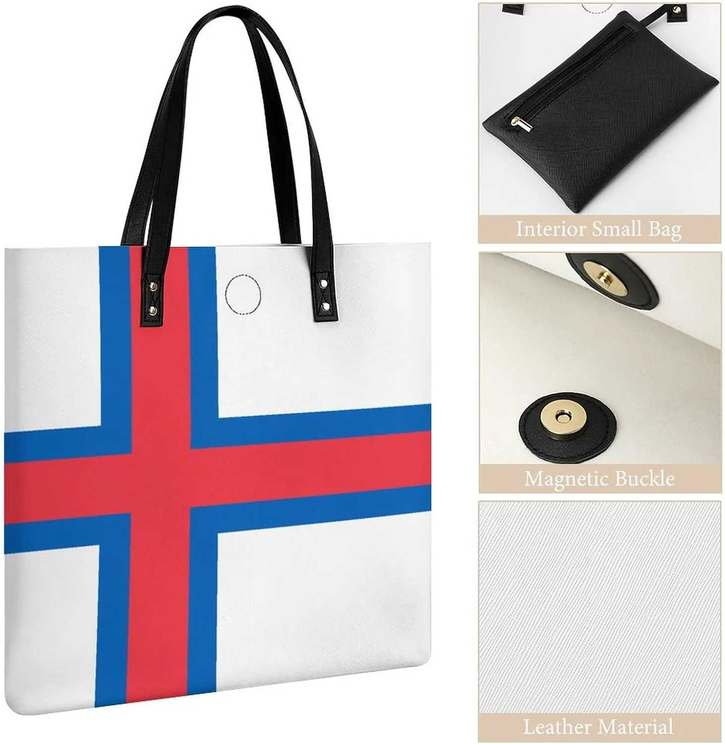 Buryatia Flag Women's Stylish Leather Handbag Spacious Tote for Everyday Essentials