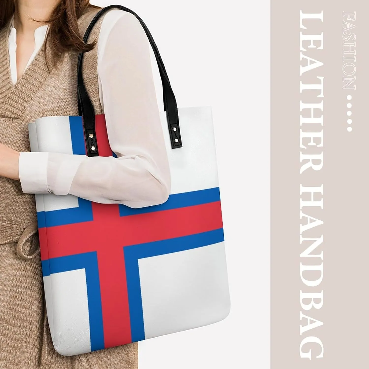 Buryatia Flag Women's Stylish Leather Handbag Spacious Tote for Everyday Essentials
