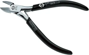 C. K Tools T3774 Precision Diagonal Cutter Mini Bevel, 4-3/4-Inch OAL