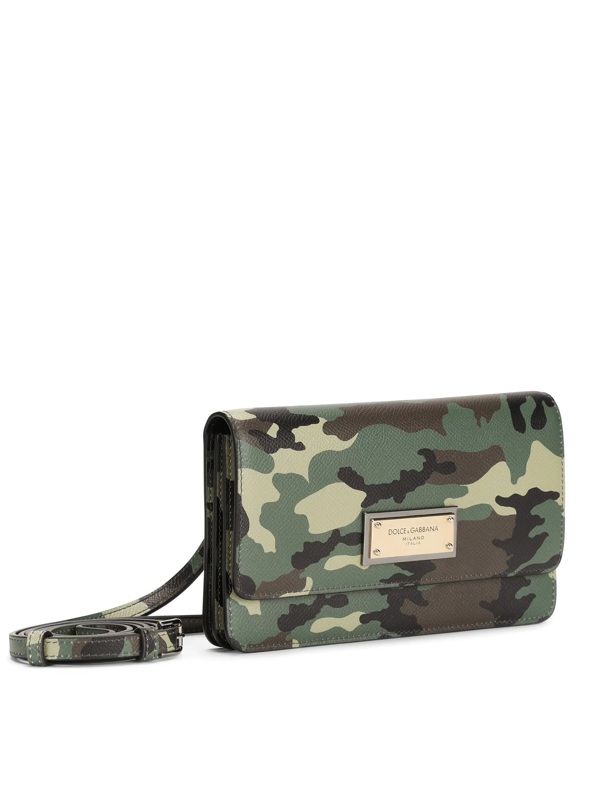 Camouflage calfskin mini bag
