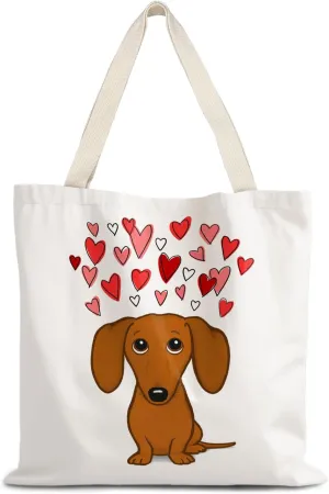 Canvas Tote Bag Aesthetic,Zoon Cow Dog Cat Tote Bag,Gifts for Women Canvas Tote Bags