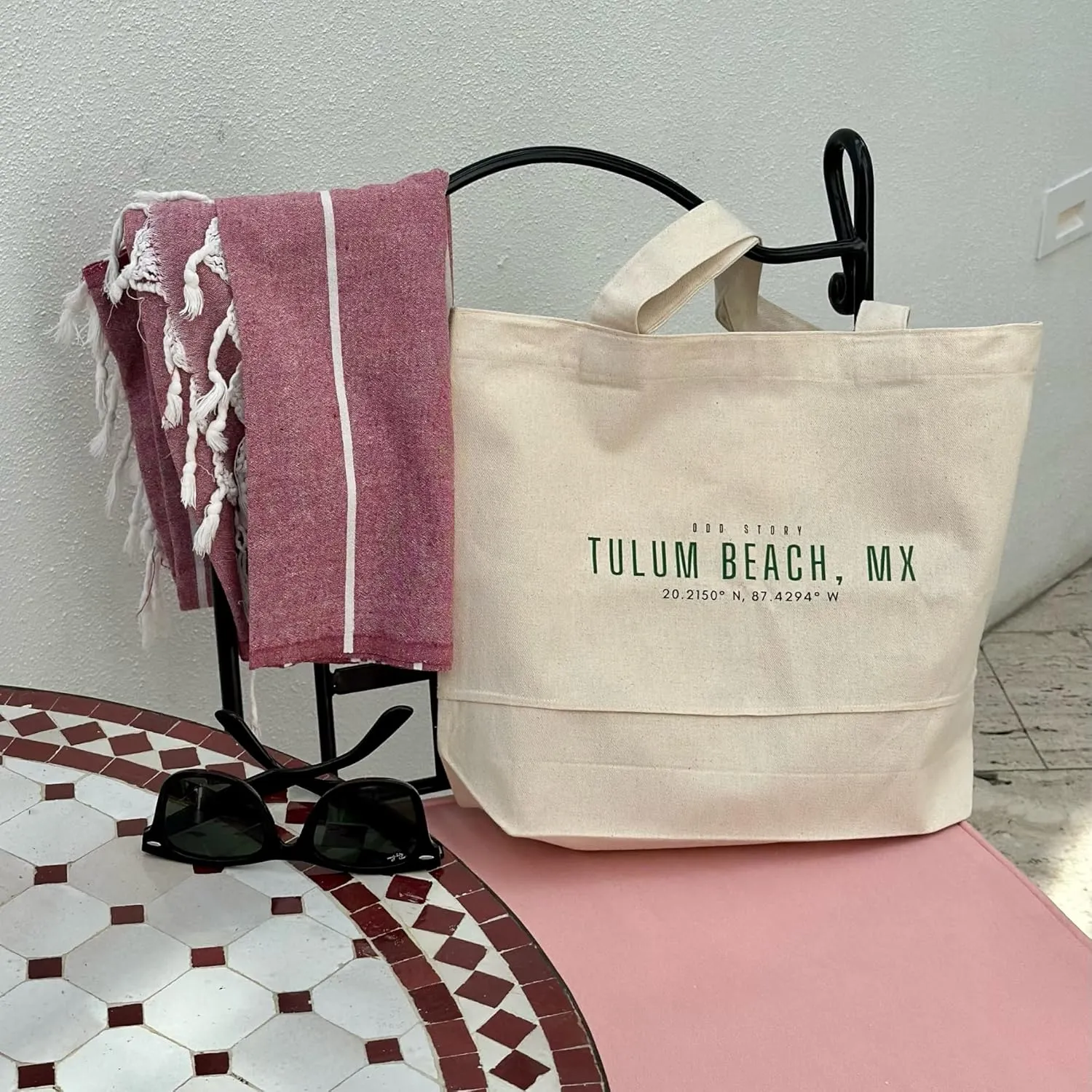 Canvas Tote Bag for Women, Large Tote Bag Aesthetic, Shoulder Tote Bag with Inner Pocket, Reusable Grocery Bag