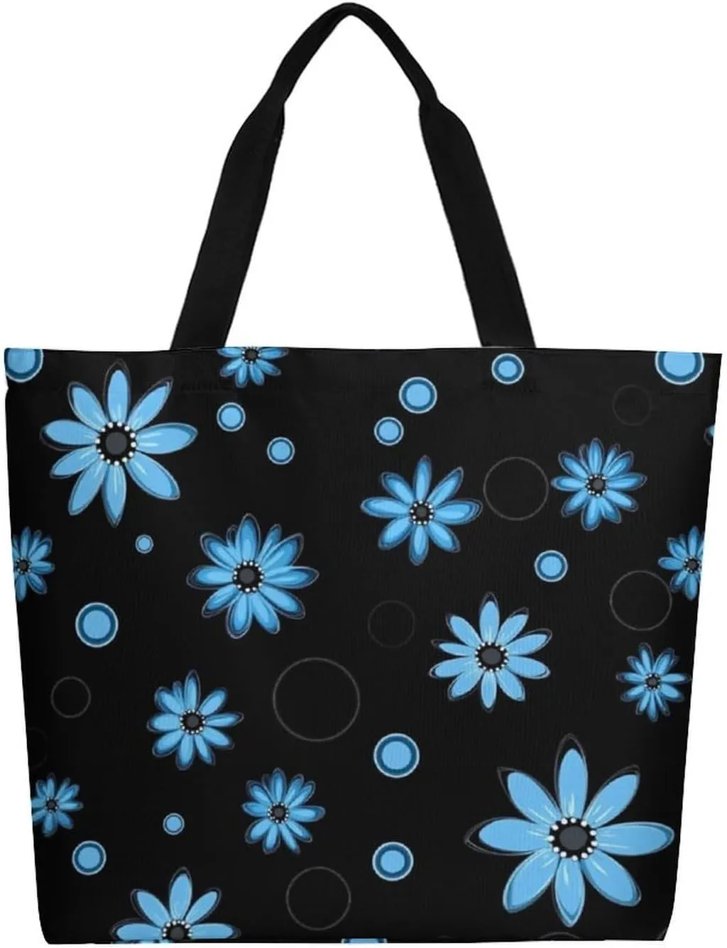 Canvas Tote Bag Large Women Casual Shoulder Bag Handbag Reusable Beach Shopping Grocery Bag For Outdoors