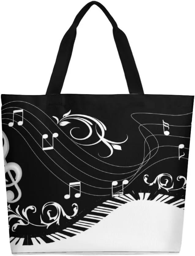 Canvas Tote Bag Large Women Casual Shoulder Bag Handbag Reusable Beach Shopping Grocery Bag For Outdoors