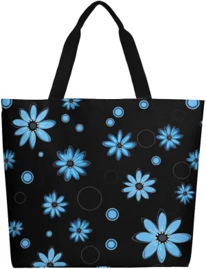 Canvas Tote Bag Large Women Casual Shoulder Bag Handbag Reusable Beach Shopping Grocery Bag For Outdoors