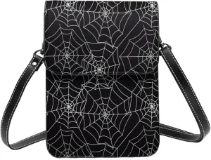 Carton Thunders Leather Crossbody Phone Purse for Women Cute Wallet Bags Lightweight Mini Sling Bag