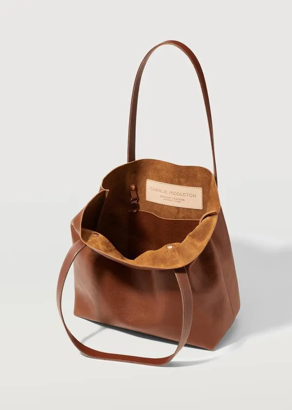 CHARLIE MIDDLETON  Mini Bespoke Tote - Cedar