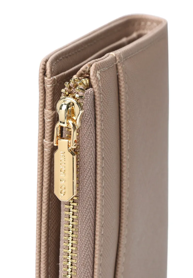 Chic Me Top Zip Mini Wallet (Khaki)