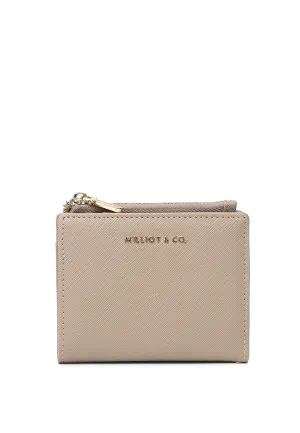 Chic Me Top Zip Mini Wallet (Khaki)