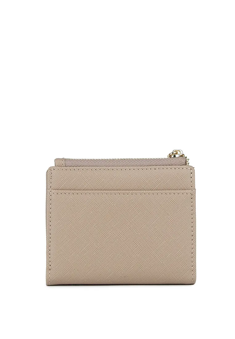 Chic Me Top Zip Mini Wallet (Khaki)