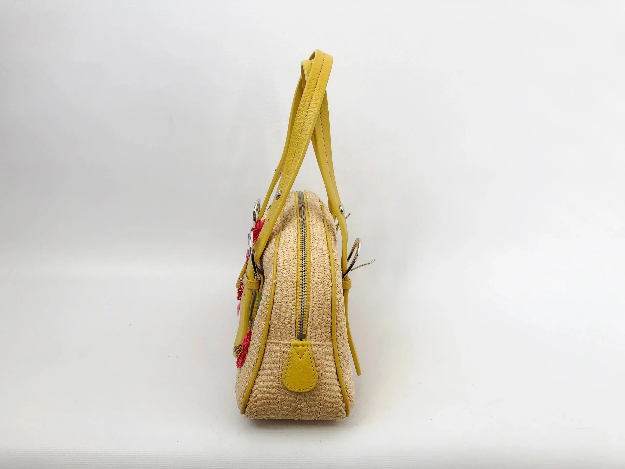 Christian Dior Raffia Bag