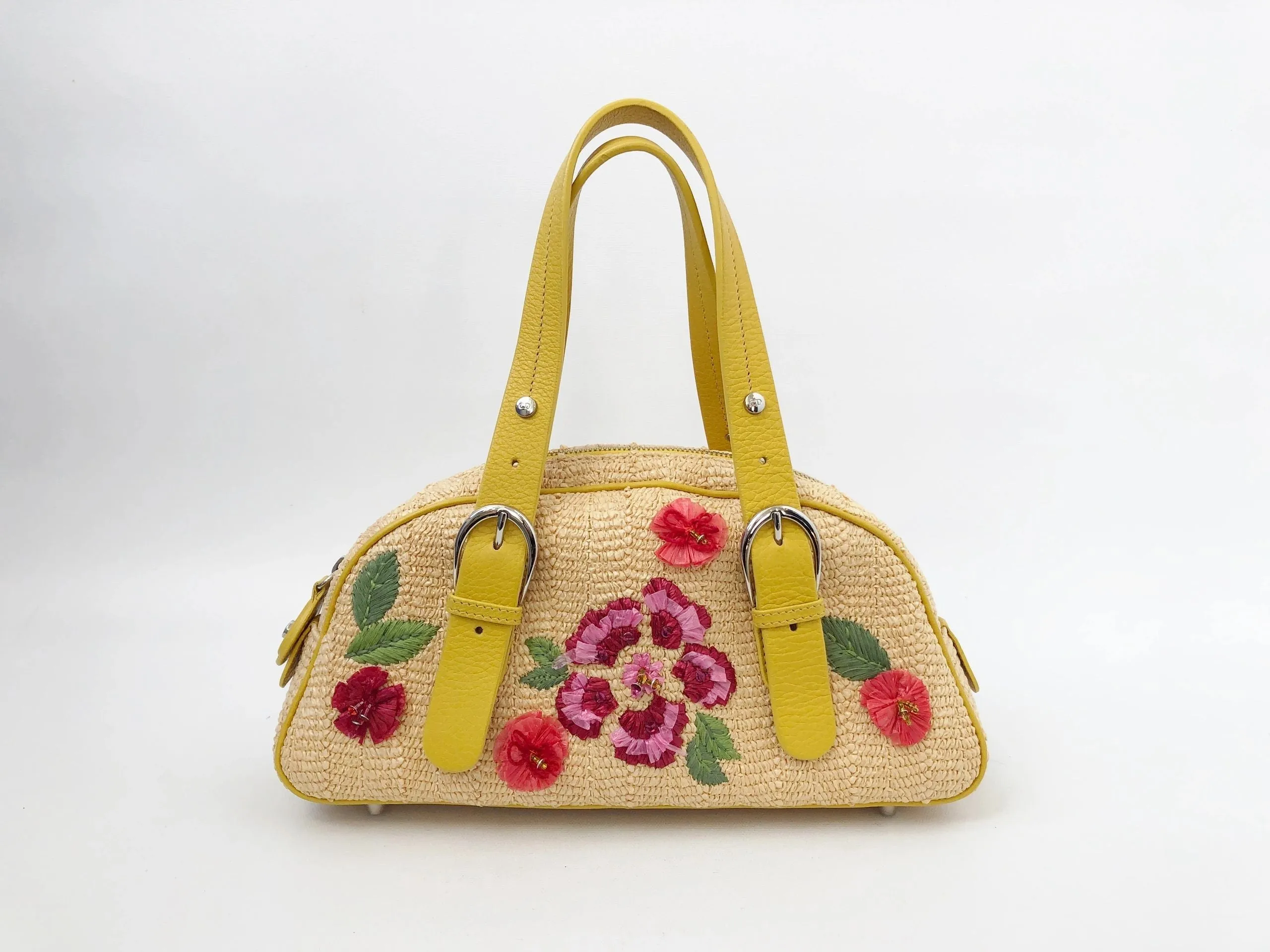 Christian Dior Raffia Bag