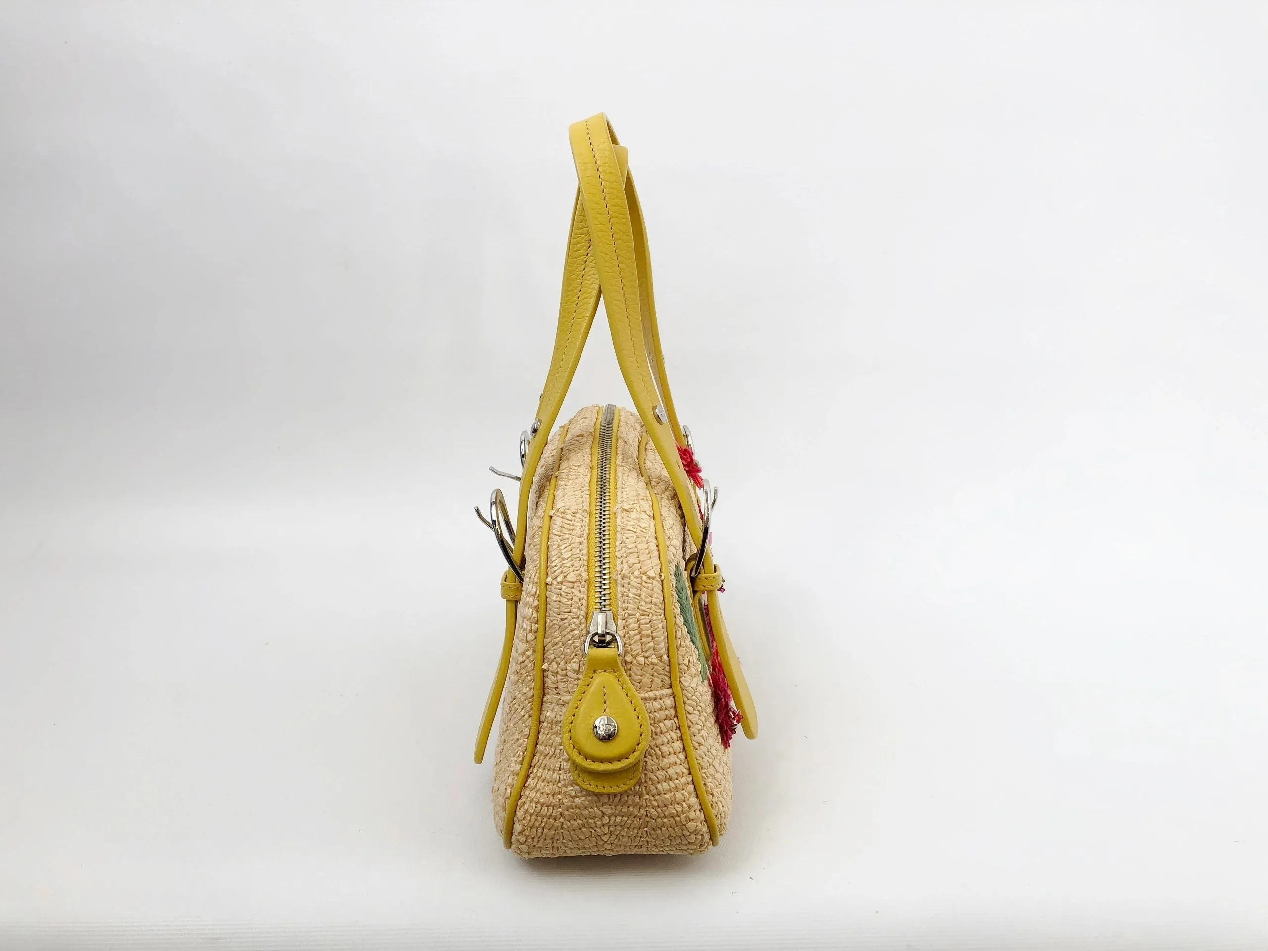 Christian Dior Raffia Bag