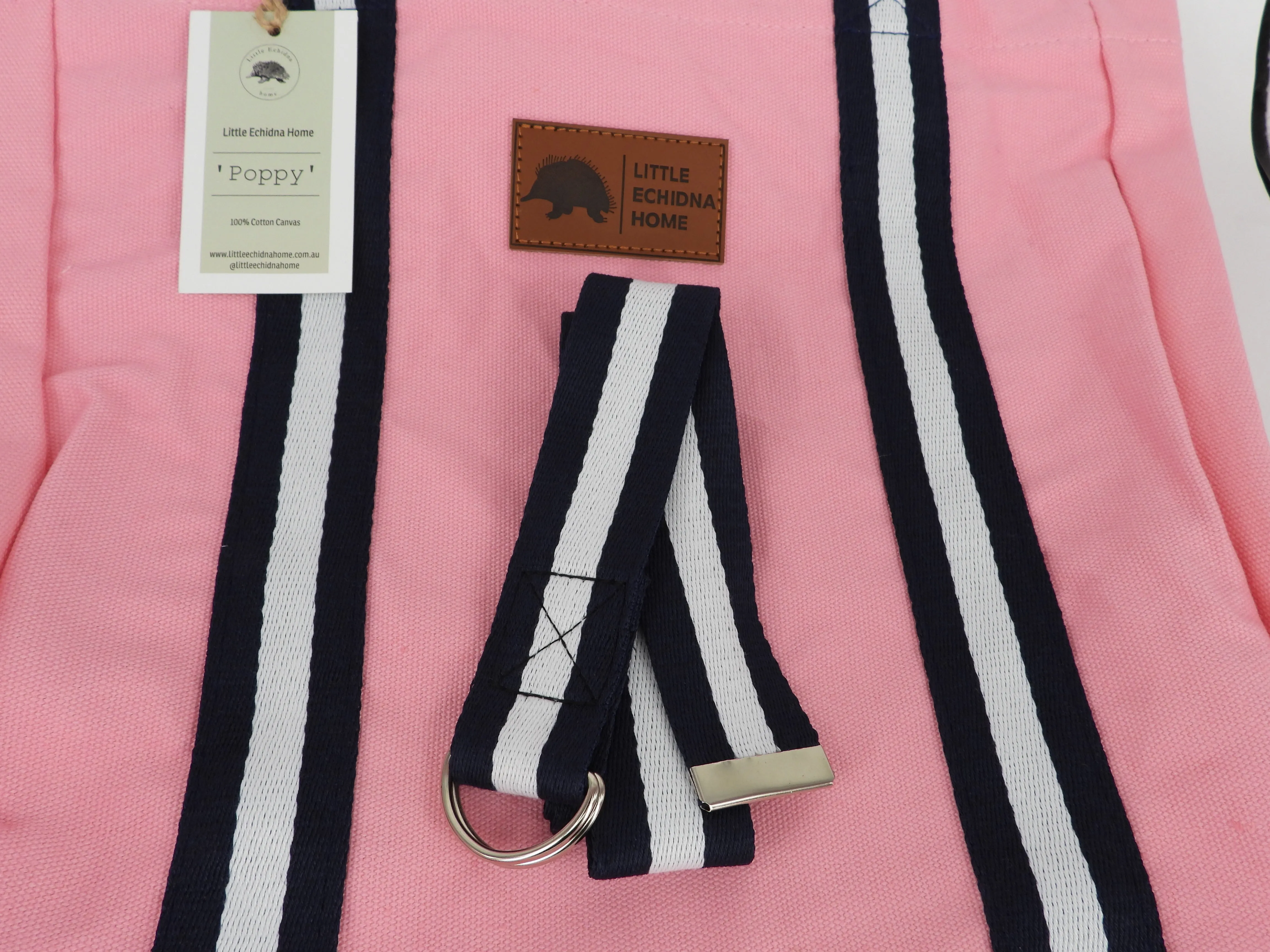 Christmas Tote Bundle - 'Poppy' Tote   matching belt