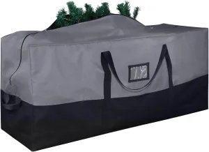 Christmas Tree Storage Bag, Fits Up to 7.5 Ft Artificial Trees, Heavy-Duty Waterproof Storage Bags with Reinforced Handles, Dual Zippers & Card Slot, 600D Oxford Extra Large Moving Bags