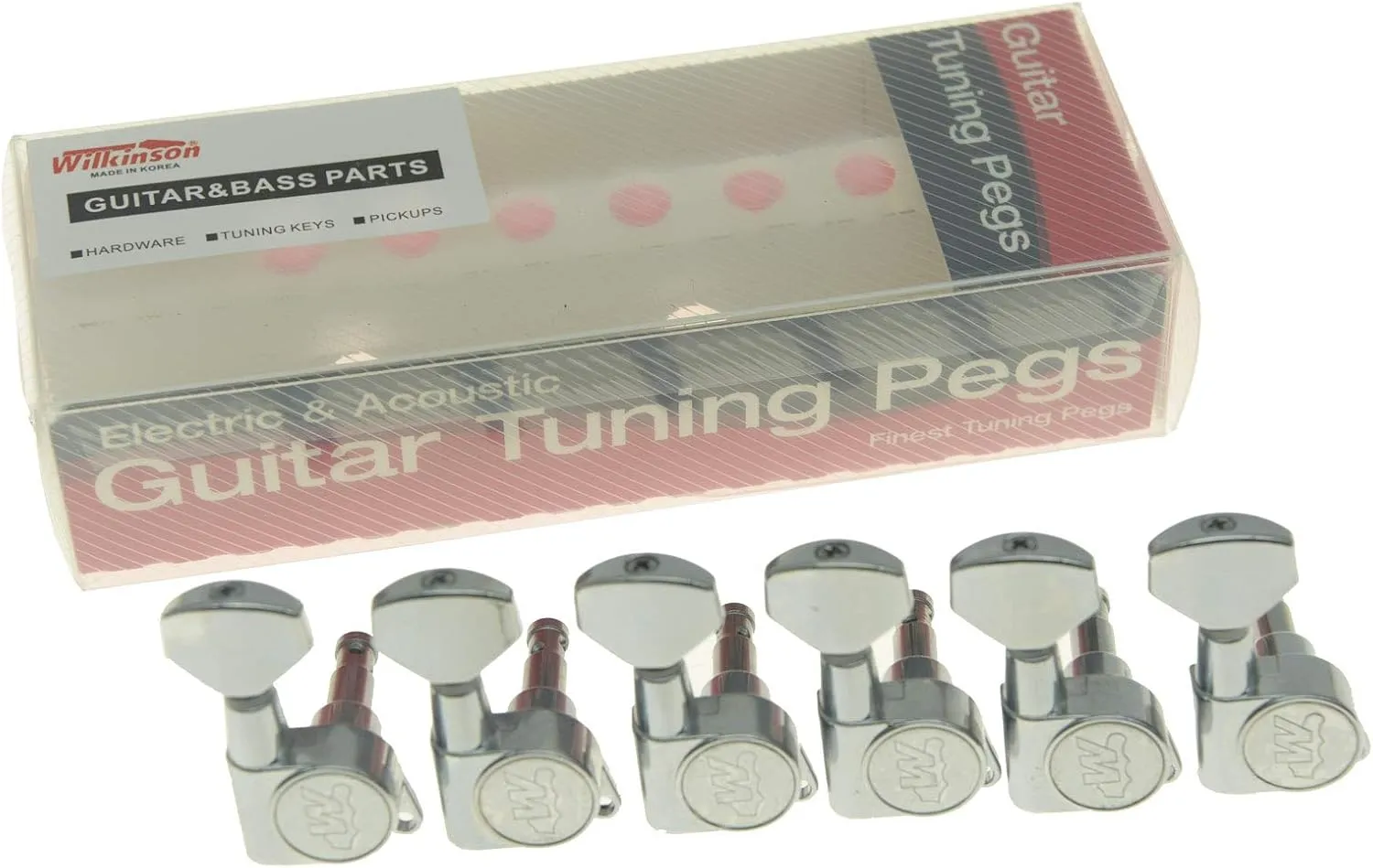 Chrome E-Z LOK Post Guitar Tuners Tuning Keys Pegs Machine Heads for Strat Tele