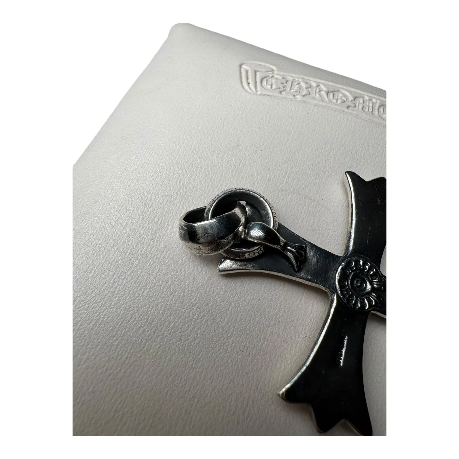 Chrome Hearts Big Cross Pendant With Bale