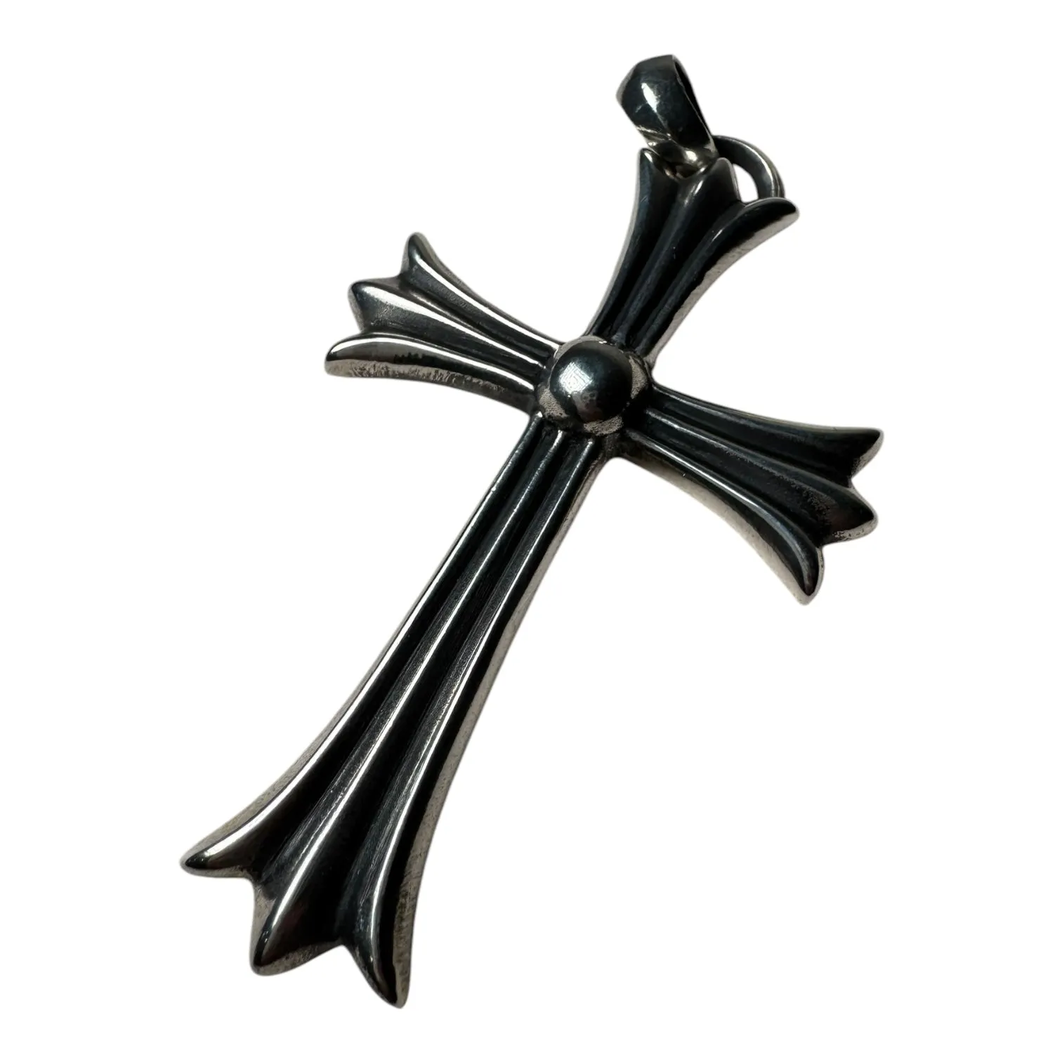 Chrome Hearts Big Cross Pendant With Bale