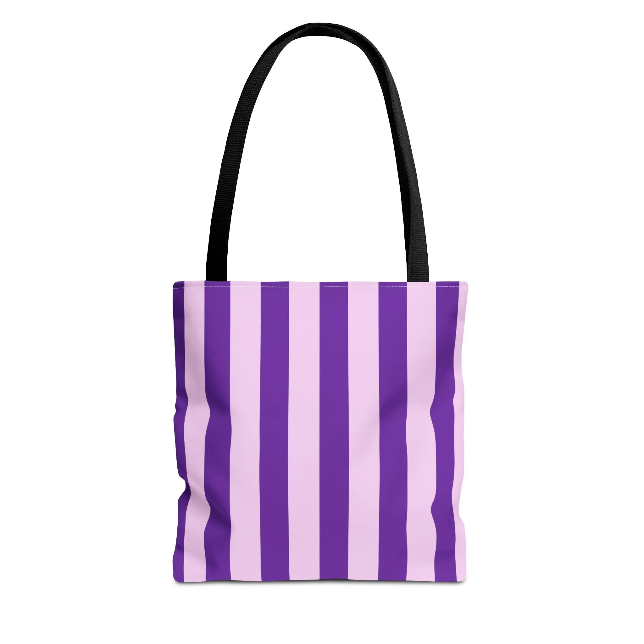 Classic Tote - Purple & Pink Stripes