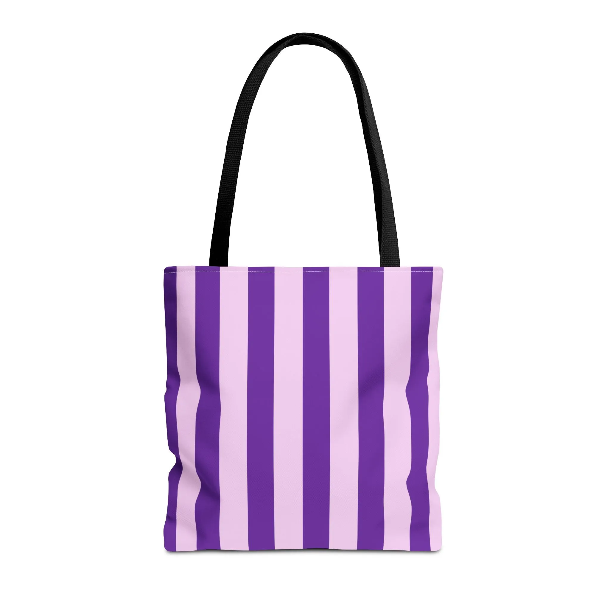 Classic Tote - Purple & Pink Stripes
