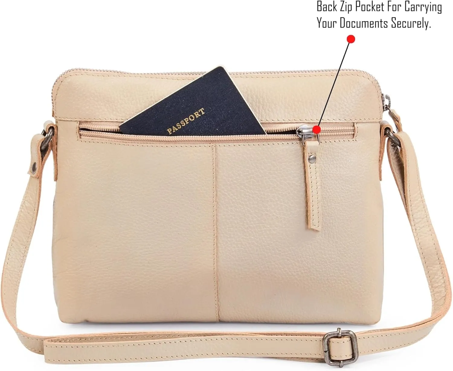 Cochoa Real Leather Soft Crossbody Bags for Women Small Purse Trendy Shoulder Sling Travel Crossover