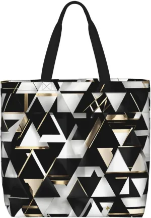 Colored Jellyfish Print Fashion Tote Bag,Travel Handbag For Women, Hobo Bags, Work Shoulder Bags Crossbody Bag