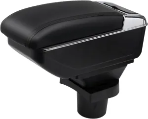 Compatible with Mini Cooper Coupe Armrest Console Center Storage Box with Base Cup Holder