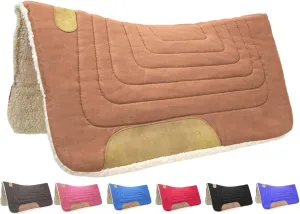 Contoured Canvas Western Saddle Pad Available in Mini Pony and Horse Sizing