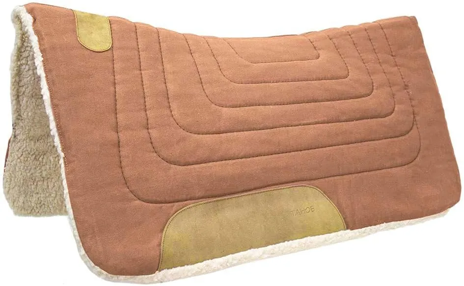 Contoured Canvas Western Saddle Pad Available in Mini Pony and Horse Sizing